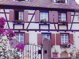Maison alsacienne sur 2 niveaux, aluguel de temporada em Soultzbach-les-Bains