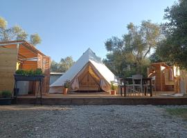 Meltheane, luxury tent in Lygia