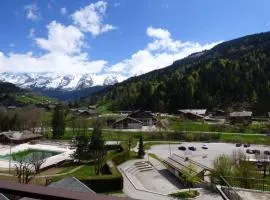 Bel Appart 2P+Mezz, 40m², Centre Grand-Bornand, 6 Pers, Balcon Sud, 600m Télécabines, Garage - FR-1-458-180