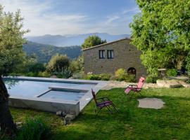 Arc de can Puig Luxury Holiday Home in catalonia, hytte i Sant Ferriol