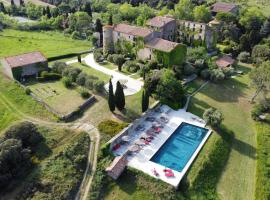 Château de Villarlong, viešbutis su baseinais mieste Villarzel-Cabardès