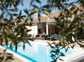 Villa Hibiscus à 10 min de l'océan, maison de vacances à Saubion