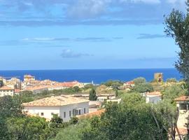 Seaview Garden Villa, holiday rental in LʼÎle-Rousse