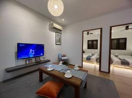 [New!] 1min to JonkerStreet Melaka loft 3BR 10PAX, vila v destinaci Melaka