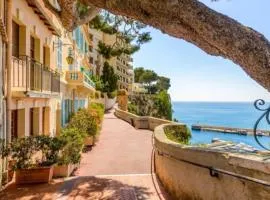 150 m plage, piscine, clim, parking privé, entre Monaco & Menton, calme & Luxe assuré !