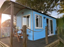 Coral Shepherds Hut, campsite in Penally