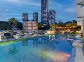 Marriott Executive Apartments Panama City, Finisterre, hotel i Bella Vista, Panama City