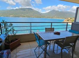 T2 de Standing Coté Plage, les pieds dans l'eau、プロプリアノのホテル
