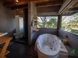 Deluxe Cabin Located in the Woods with Private Jacuzzi - Valle 2