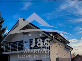 J&S Apartments - Gornja Toponica, hotel with parking in Gornja Toponica