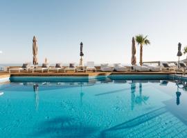 Petradi Beach Lounge Hotel, hotell i Rethymno by