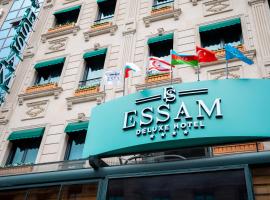 Essam Deluxe Hotel, hotel Nariman Narimanov Metro Station környékén Bakuban