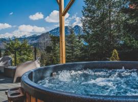 Czarne Wierchy jacuzzi - Luxury Chalets Kościelisko, hotel di lusso a Kościelisko