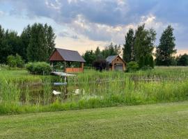 Old fisherman's farmhouse and smoke sauna., atostogų būstas mieste Saulepa