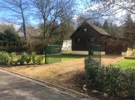 Chalet cosy et chaleureux à Wéris près de Durbuy, majake sihtkohas Weris