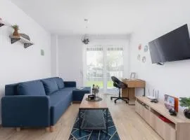 Family Apartment with Parking & Terrace by Noclegi Renters