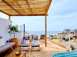 El Rancho at the Beach, allotjament a la platja a Blanes