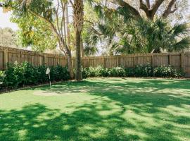 Garden View - Elite Staycation, cabaña en Fort Lauderdale