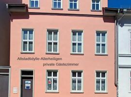 Altstadtidylle Allerheiligen, hospedagem domiciliar em Erfurt