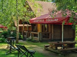 Camping Oskalns, hotell i Cēsis