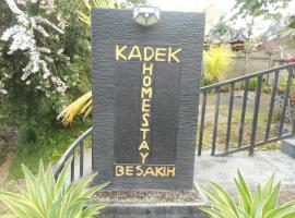 Kadek Homestay, hotel a prop de Mont Agung, a Besakih
