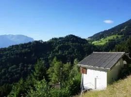 HERZLI-CHALET über dem Rheintal mit Schlossblick