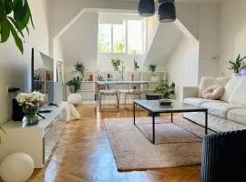 Big, bright apartment in the center of Zagreb