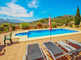 Quicano - magnificent views and private pool in Lliber, hotel con piscina a Lliber