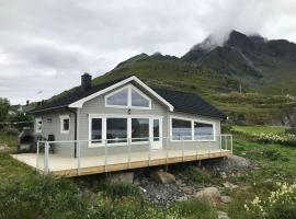 Hytte ved sjøen, ubytování v soukromí v destinaci Napp