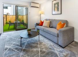 The Tranquil Terrace - Zen zone 2 bed 2 bath, hotell nära Canterbury Health District Board, Christchurch