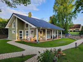 Haus Theda, chalet de monta&ntilde;a en Fockbek