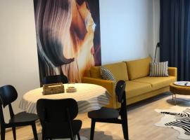 2 rooms, in front of the sea, free parking