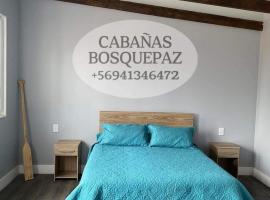 Cabaña bosquepaz, готель у місті Альгарробо