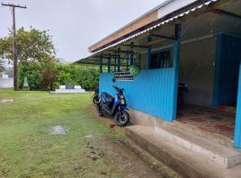 Aitutaki Budget Accommodation, rannamajutus sihtkohas Amuri