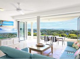 Crest Premium View Apartment 19, hotell med jacuzzi i Noosa Heads