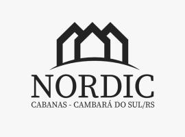 Nordic Cabanas, chalé em Cambará