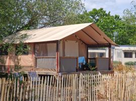 Lodge Les P'tites Maisons dans la Prairie, отель в городе Sallertaine