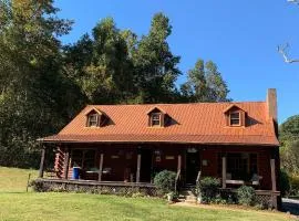Log Cabin in the Field