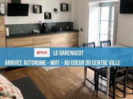LE GARENGEOT - WIFi - CENTRE VILLE - PROPERTY RENTAL NM, leilighet i Vitré