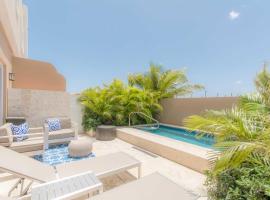Ipanema Vibes Two-bedroom townhome, cottage di Palm-Eagle Beach