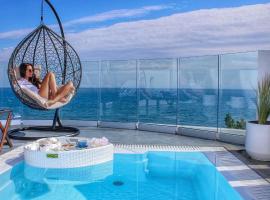 Panorama Suites & Spa - Adults Only, beach hotel in Stómion