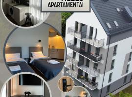 Tilžės studio apartaments for travelers, Self check-in, Free parking, Hotel type, apartamentai Klaipėdoje