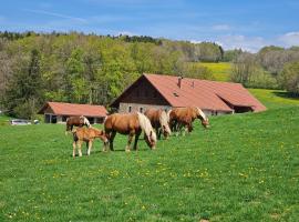 Gîte du cheval blanc, porodični hotel u gradu Arçon