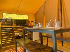 Camping Beaussement Samouraï, hotel Chauzonban