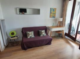 Studio cabine en bord de mer, &agrave; La Grande-Motte