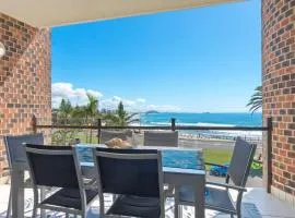 2 bedrooms 2 baths with balcony and ocean views, across from ocean
