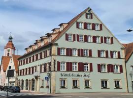 Wittelsbacher Hof Weißenburg, hotelli kohteessa Weißenburg in Bayern