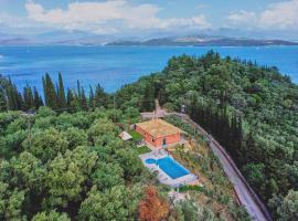 Villa Athina Kerasia Corfu, hotell i Kerasá