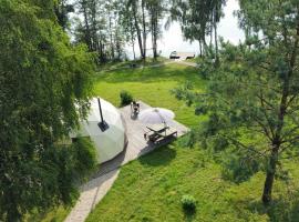 Glamping Zarasai, campeggio di lusso a Palivarkas