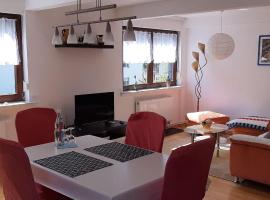 Ferienwohnung-Zweiburgenblick, hotel with parking in Runkel